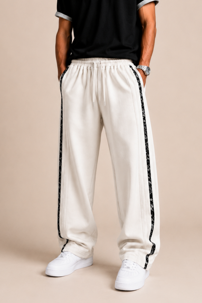 Tribal Stripe Loose Fit Trouser