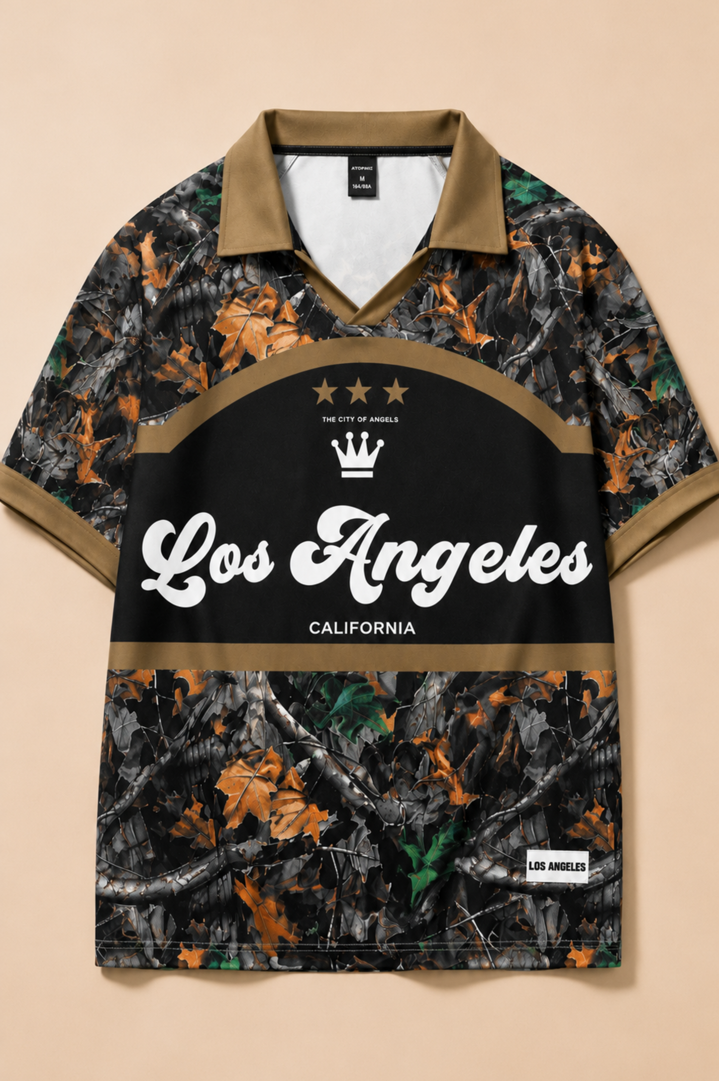 T-shirt Homme Casual à Imprimé Graphique et Colorblock – Été